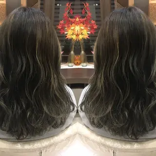 ロング カラー 寺内 紳悟のヘアスタイル