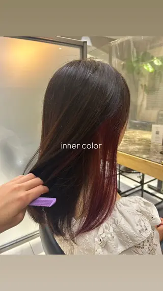 ロング 艶ブリーチ/カット kurumi🌼のヘアスタイル