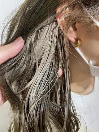 セミロング カラー メンズパーマ/ メンズカット/タクヤのヘアスタイル