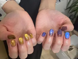 ネイル GO TODAY SHAiRE SALON  岡山店所属・SUE; タケウチのネイルデザイン