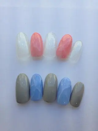 ネイル エルネイル アシスタントのネイルデザイン