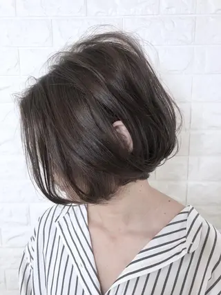 ショート 縮毛矯正/髪質改善 主税巧一のヘアスタイル