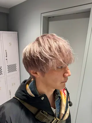 メンズ 最高級髪質改善 艶カラー👑たくやのヘアスタイル