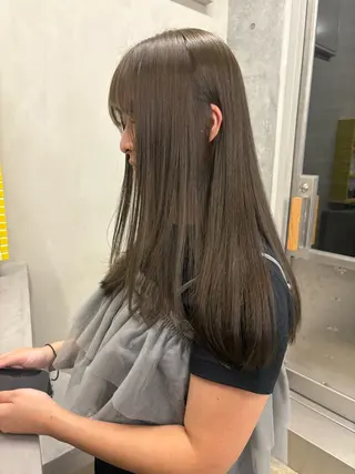 ロング カラー レイヤー/柔色 カラー/SAkiのヘアスタイル