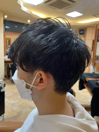 メンズ lounge×morio ikebukuro所属・田畑 優希のヘアスタイル