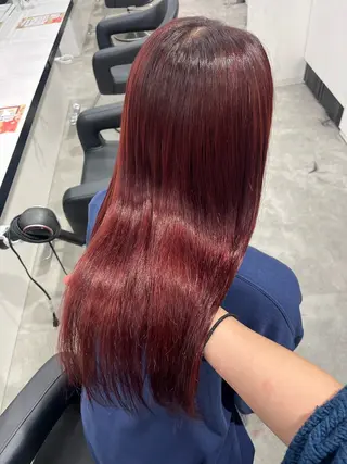 ロング カラー みう/仙台/暖色/ 艶髪/顔周りカット/のヘアスタイル