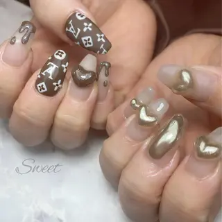 ネイル sweet 仲野陽子のネイルデザイン