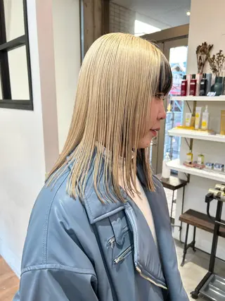 セミロング カラー OLSEN D.B.A BALLOON HAIR所属・表参道OLSEN✂︎ nanamiのヘアスタイル