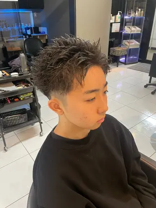 ショート カラー パーマ メンズ 🔥お値段以上🔥 メンズ特化たかひろのヘアスタイル