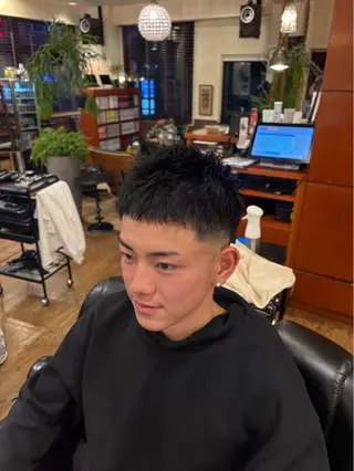 メンズ WORKS所属・榎宮 隆富のヘアスタイル