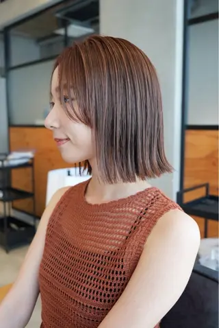 ミディアム 合志 友宏のヘアスタイル