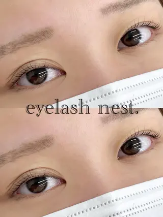 マツエク・マツパ intime内nest.所属・🤍nest. エリ🤍のマツエク・マツパデザイン