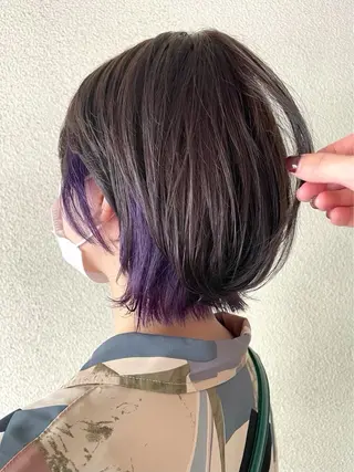 ショート カラー 髪質改善🥂✨ Mioのヘアスタイル