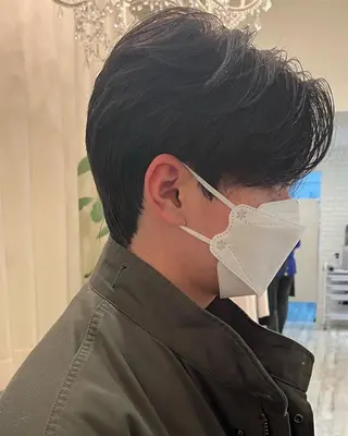 ショート パーマ メンズ abilita AZUSAのヘアスタイル