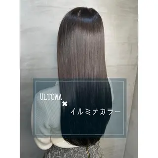 ロング カラー 【髪質改善職人】 岡田成義のヘアスタイル