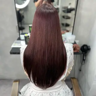 ロング カラー 大人の髪質改善 💎夏のヘアスタイル