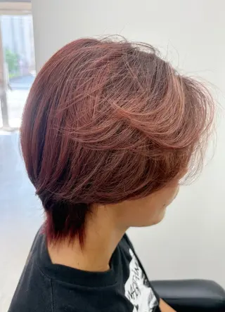 カラー 田中 彩花のヘアスタイル