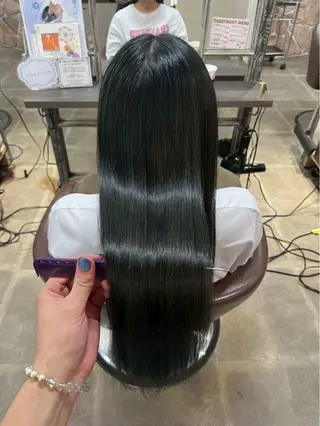 ロング メンズ特化 ティアラのヘアスタイル