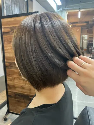 ショート カラー NoA所属・カットモデル募集￤ 髪質改善📛Nanaのヘアスタイル