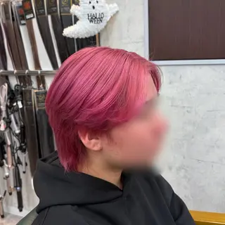 カラー メンズ limitみづき🌙 ブリーチカラーのヘアスタイル