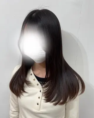 ロング レイヤーカット/ 暗髪🫧ナシコのヘアスタイル