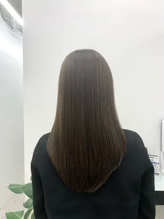 セミロング カラー 本格ヘッドスパ🌿 ×ヘア　佐藤のヘアスタイル