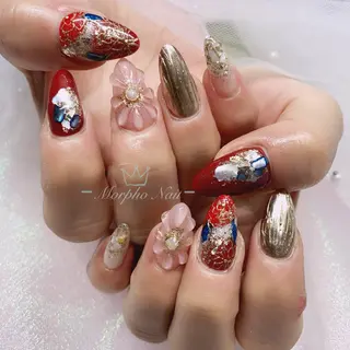 ネイル Morpho nailのネイルデザイン