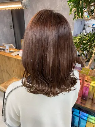 ミディアム 【.ico】心斎橋 飛田ゆうきのヘアスタイル