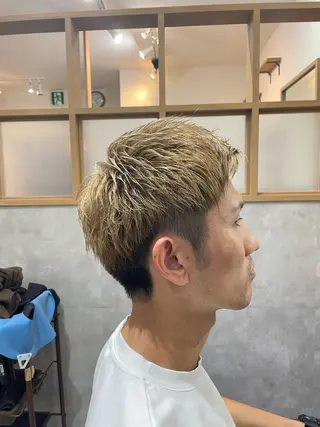 ショート メンズ ROCCAhair 谷山陸のヘアスタイル
