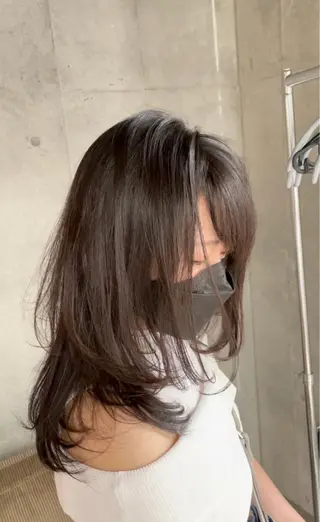 セミロング カラー branch by suri-ru所属・branch 中原のヘアスタイル