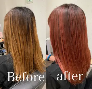 ロング 【酸性ストレート】 宮下和明のヘアスタイル