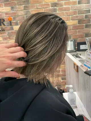 ショート カラー カラー/髪質改善 レイヤー/vagueのヘアスタイル