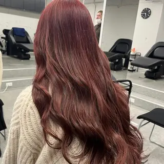 カラー ハイトーン🤍ブロン ド🤍MISAKIのヘアスタイル