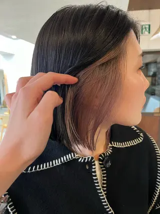 ショート カラー DENALI HAIR所属・宇野澤 銘のヘアスタイル