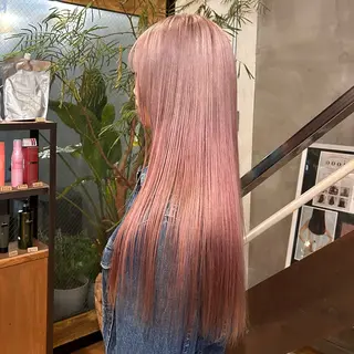 ロング MASHU所属・デザインカラー /北堀江/リノのヘアスタイル