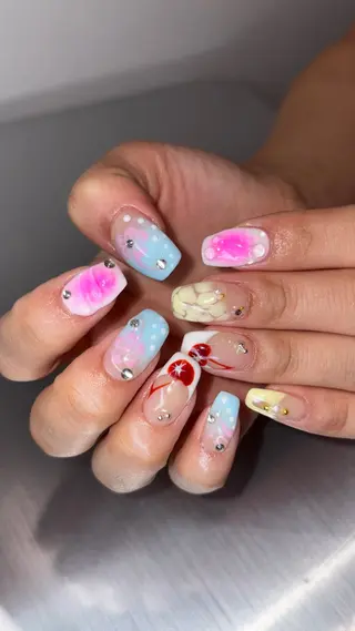 ネイル 👽個性派ネイル🎀 komachiのマツエク・マツパデザイン