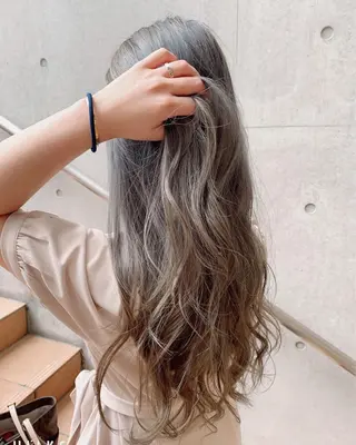 ロング カラー box mico. mutsumiのヘアスタイル