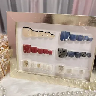 ネイル 【大垣ネイル】 ゆうか🩵のネイルデザイン