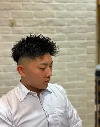 ショート パーマ L.DORADO Hair Salon(渋谷)所属・飯塚 大輔のヘアスタイル