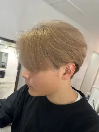 ショート カラー メンズ 【バレイヤージュ】 kentoのヘアスタイル