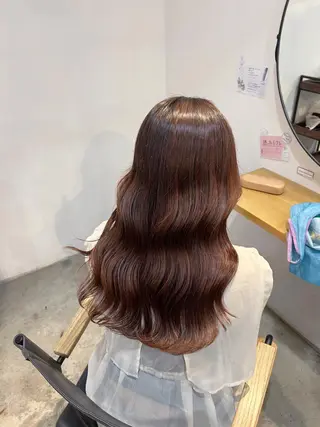 ロング 透明感カラー/ 髪質改善✨️💞萌愛のヘアスタイル