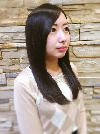 セミロング パーマ 美容歴18年以上🌈 山口のヘアスタイル