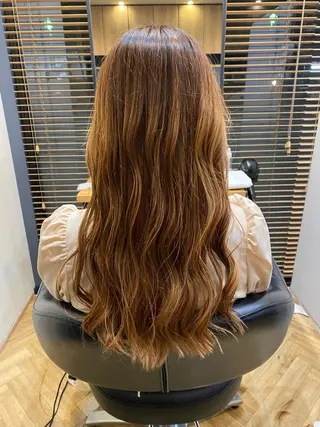 ロング ⭐️透明感カラー/ パーマ⭐️宮野翔のヘアスタイル