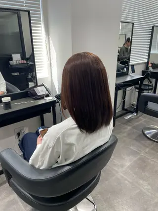 ミディアム カラー 🤍透明感推しカラー 🤍yui‪💞✨のヘアスタイル