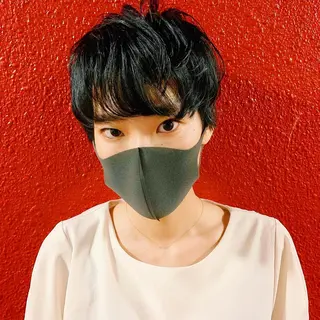 ショート カラー CODE.LINE所属・中川 竜誠のヘアスタイル