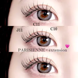 マツエク・マツパ Lucia NEXT 芳野のマツエク・マツパデザイン