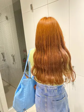 ロング カラー 艶感/ナチュラル 🩵amiのヘアスタイル