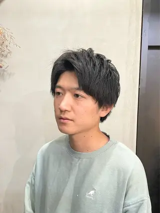 ショート ✨メンズ縮毛モデル 募集✨イブキのヘアスタイル