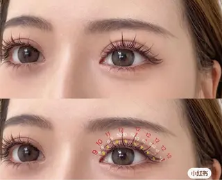 マツエク・マツパ マ サミのマツエク・マツパデザイン