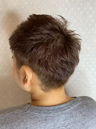 メンズ サロンド・かわの所属・岡野 咲絢【さあや】のヘアスタイル